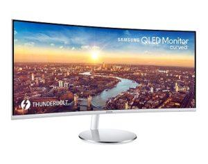 SAMSUNG LC34J791WTNXZA 34-Inch CJ791 Ultrawide Curved For Trading & Stock Market