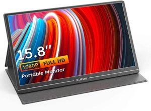 Portable Monitor, BOIFUN 15.8 Type-C 1080P - best portable monitors