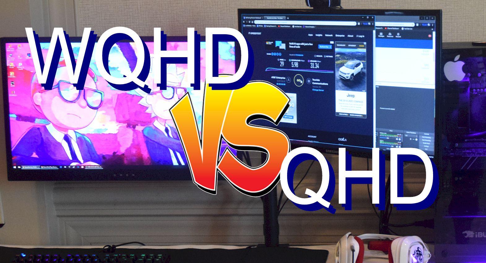 WQHD vs QHD
