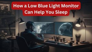 How a Low Blue Light Monitor Can Help You Sleep